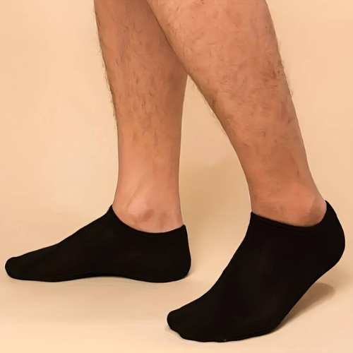 Paires de chaussettes courtes douces noires