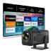 Projecteur portable FHD avec écran de projection pliable 120 pouces