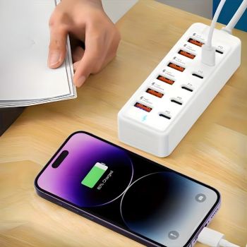 12-Port-USB-Schnellladestation...