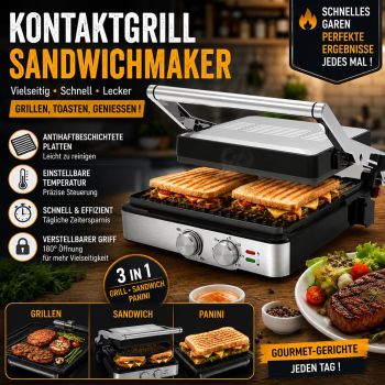 Kontaktgrill Sandwichmaker