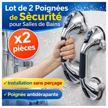 Lot de 2 Poignées de Sécurité...