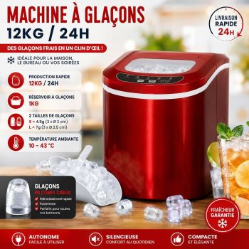 Machine à glaçon WeberHome...