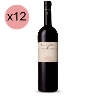 12 bouteilles Primitivo Salento Lunato 2023