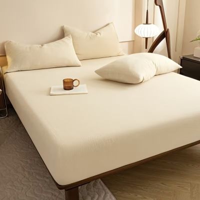 Drap-Housse luxe en Gaze de Coton – Fraîcheur & Confort Naturel