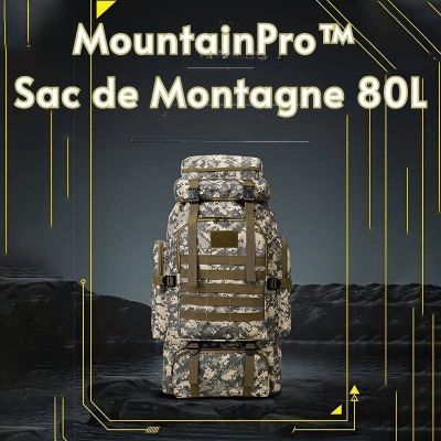 MountainPro™ Sac Randonéée Camping 80L