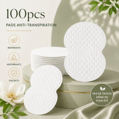 Patchs Absorbants Anti-Transpiration (Lot de 100)