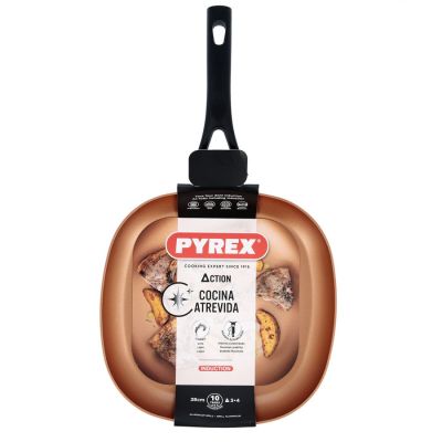 Poêle à Griller Pyrex Carré Ø 28 cm