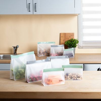 Set de 8 Sacs Réutilisables Hermétiques