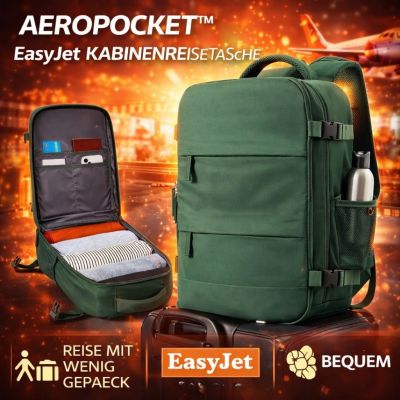 AEROPOCKET™ - EasyJet Kabinenreisetasche 40x28x17 cm