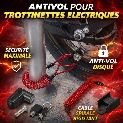 Antivol pour Trottinettes électriques