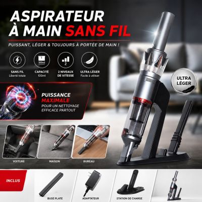 Aspirateur à main sans fil