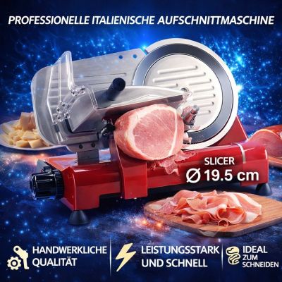 Professionelle italienische Aufschnittmaschine SLICER