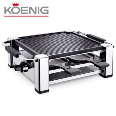 Raclette-Gril 4 personnes Koenig 2 en 1