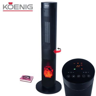 Chauffage Céramique 2000 W Oscillant Koenig