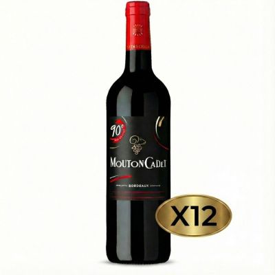 12 Bouteilles Baron Philippe de Rothschild Mouton Cadet 2023