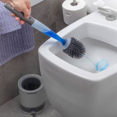 Brosse WC avec Distributeur de détergeant