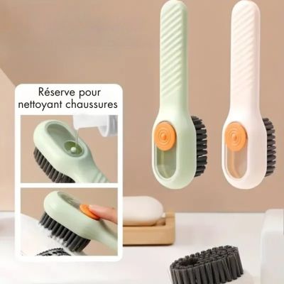 CleanStep™ – Set de 2 Brosses à Chaussures Multifonctions