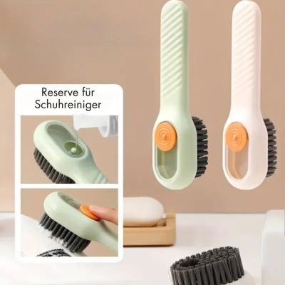 CleanStep™ - Multifunktionales Schuhbürsten-Set mit 2 Bürsten