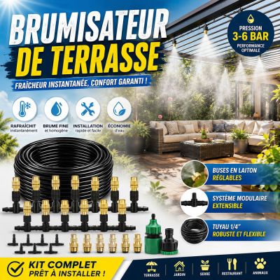 Kit Brumisateur de terrasse 15m