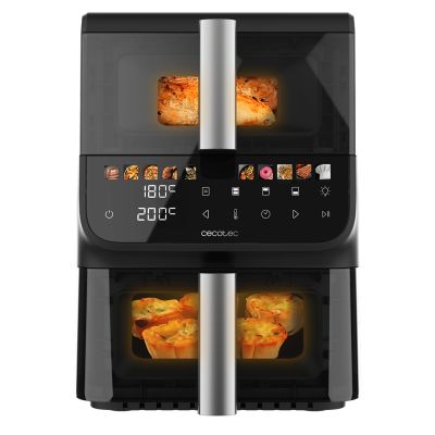 Friteuse Air Fryer 10 L double Paniers empilés DuoLevel