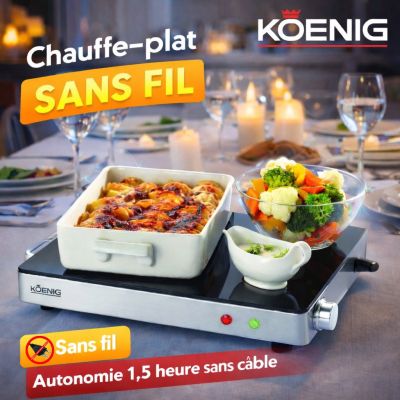 Chauffe-plat sans Fil Koenig