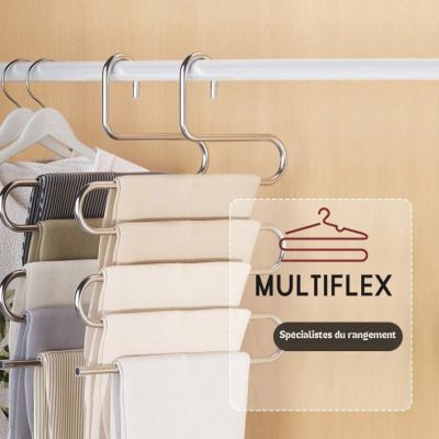 Cintres MultiFlex™ – Optimisez votre espace avec style !