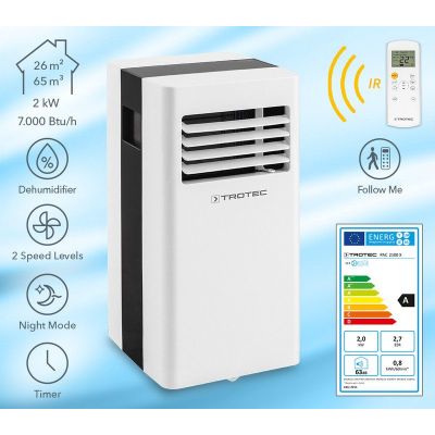 Climatiseur Mobile 3 en 1 Trotec