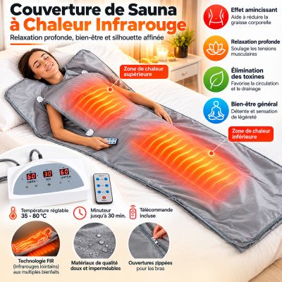 Couverture de Sauna à Chaleur Infrarouge