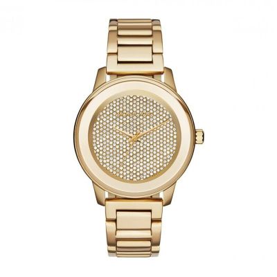 Montre Michael Kors Kinley Pavé or jaune