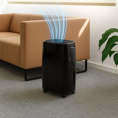 Déshumidificateur silencieux 2,5 L, 105 m³/h