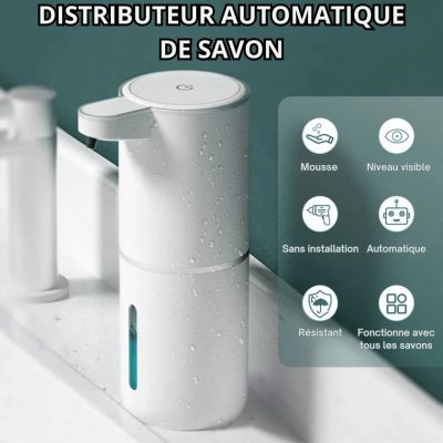 Distributeur de Savon Automatique 380ml Mousse