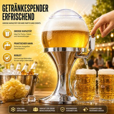 Erfrischender Getränkespender