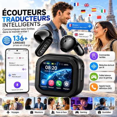 Écouteurs traducteurs intelligents