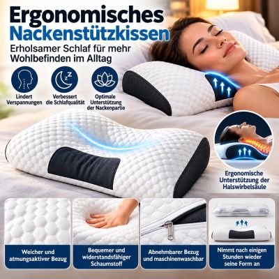 Ergonomisches Nackenkissen