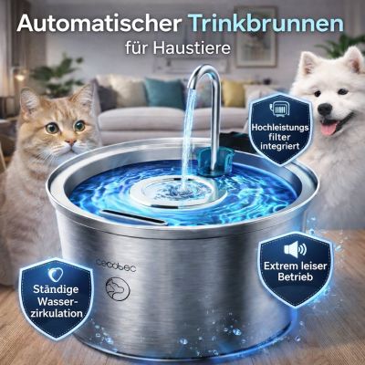 Automatischer Trinkbrunnen für Haustiere