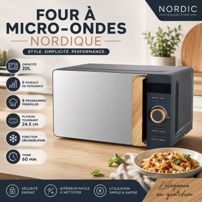 Four à micro-ondes Nordique