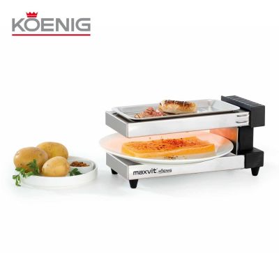 Four à Raclette sur Assiette Koenig Maxvit