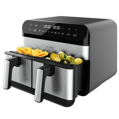 Friteuse Air Fryer Double Tiroirs 9 L Cecofry Advance