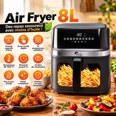 Friteuse Air Fryer 8L