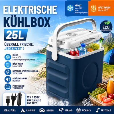 Elektrische Kühlbox 25L Ohmex