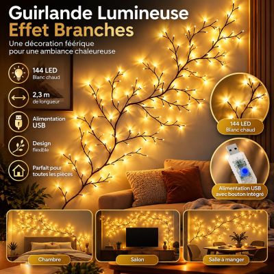 Guirlande Lumineuse Effet Branches