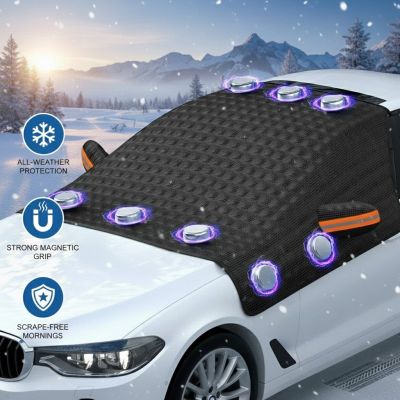 Windschutzscheibenhülle Anti-Schnee - Universeller Schutz