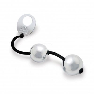 Geishakugeln Silber Metall