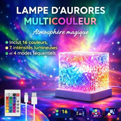Lampe d'Aurores Multicouleur