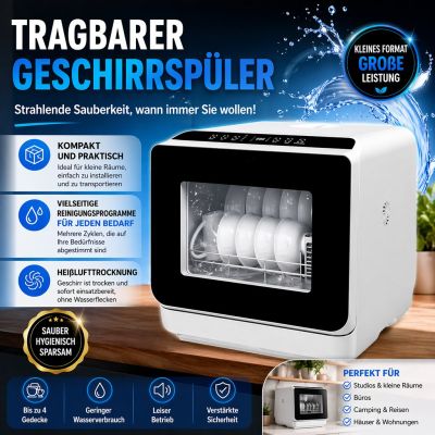 Tragbarer Geschirrspüler