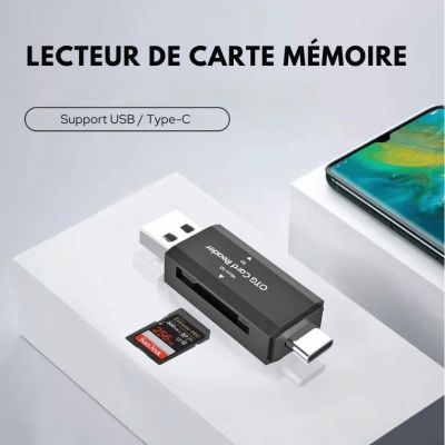 Lecteur de Carte SD TF - USB-C
