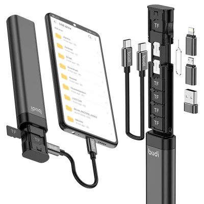 Multifunktionaler 9-in-1-Speicherkartenleser