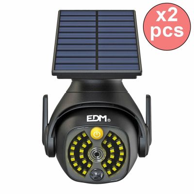 Lot de 2 Fausses caméras de surveillance