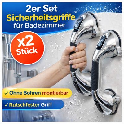 2er-Set Sicherheitsgriffe für Badezimmer