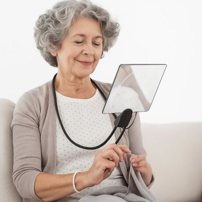 Freihandlupe - 3-fache Vergrößerung, flexibel und vielseitig einsetzbar